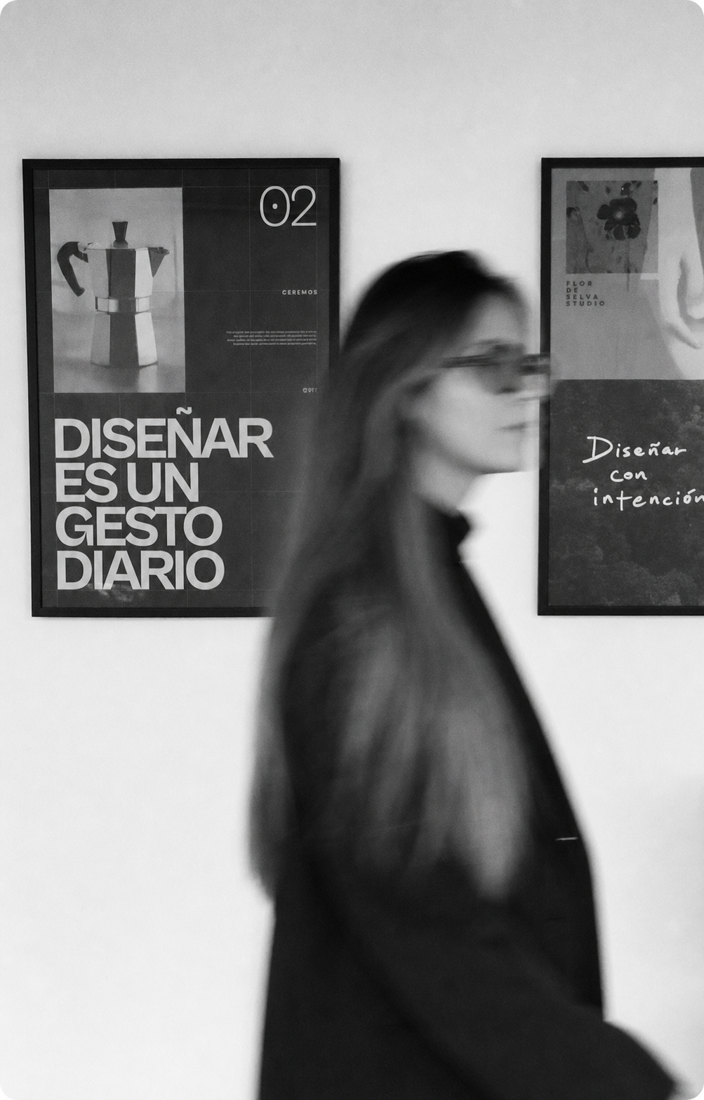 María Paula Fernández, directora creativa de Flor de Selva, en el estudio