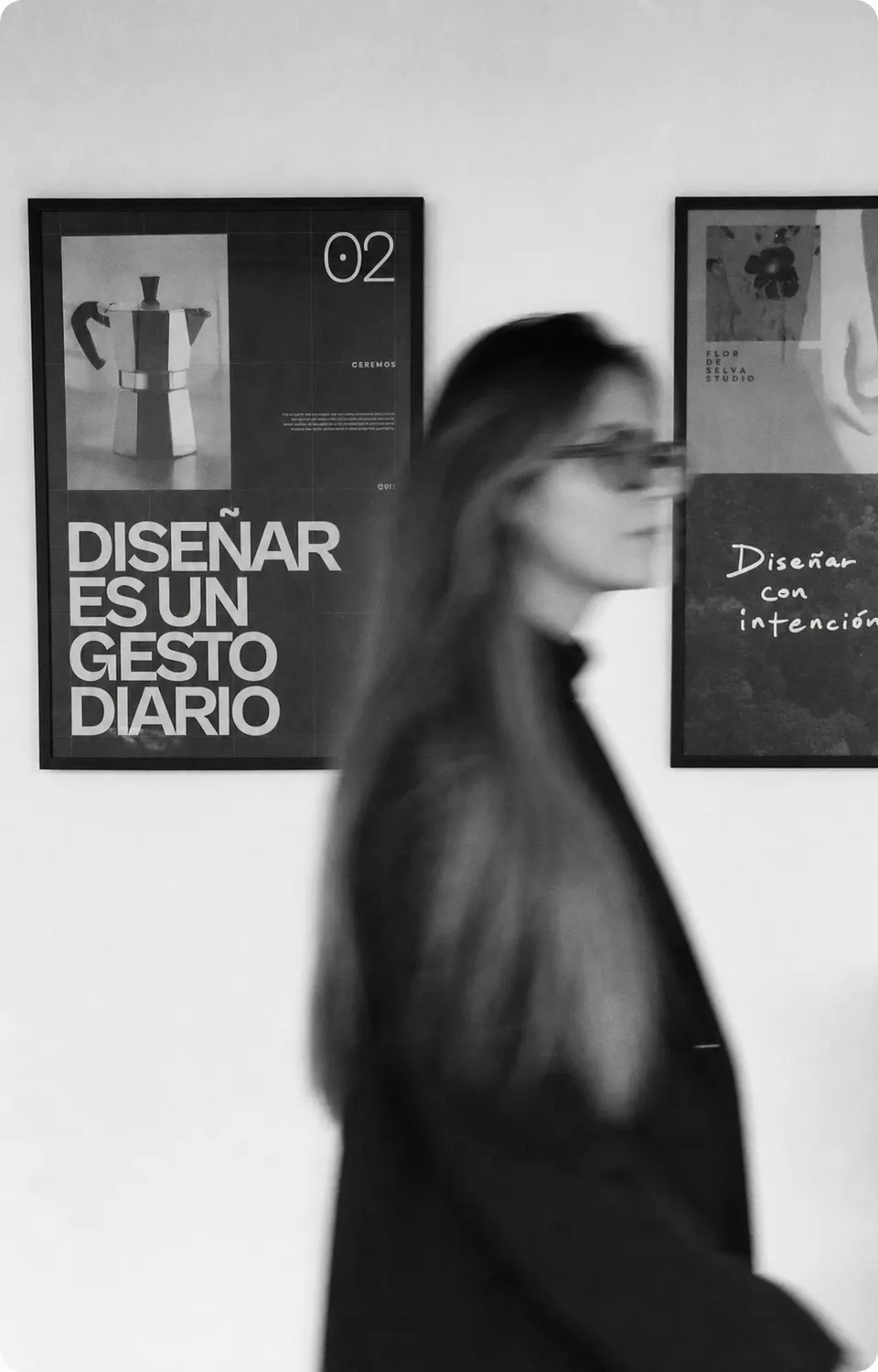 María Paula Fernández, directora creativa de Flor de Selva, en el estudio