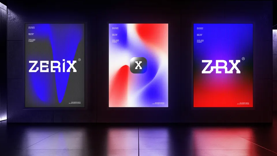 Identidad visual de Zerix, proyecto de Flor de Selva